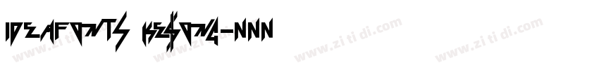 IdeaFonts KeSong字体转换
